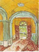Vincent Van Gogh Entrance of the Hospital oil painting reproduction